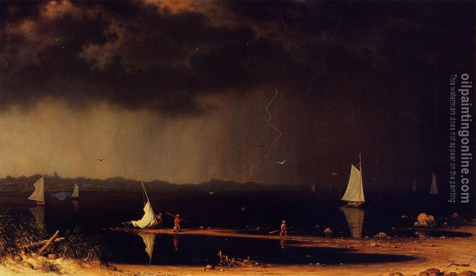 Heade, Martin Johnson - Thunder Storm on Narragansett Bay